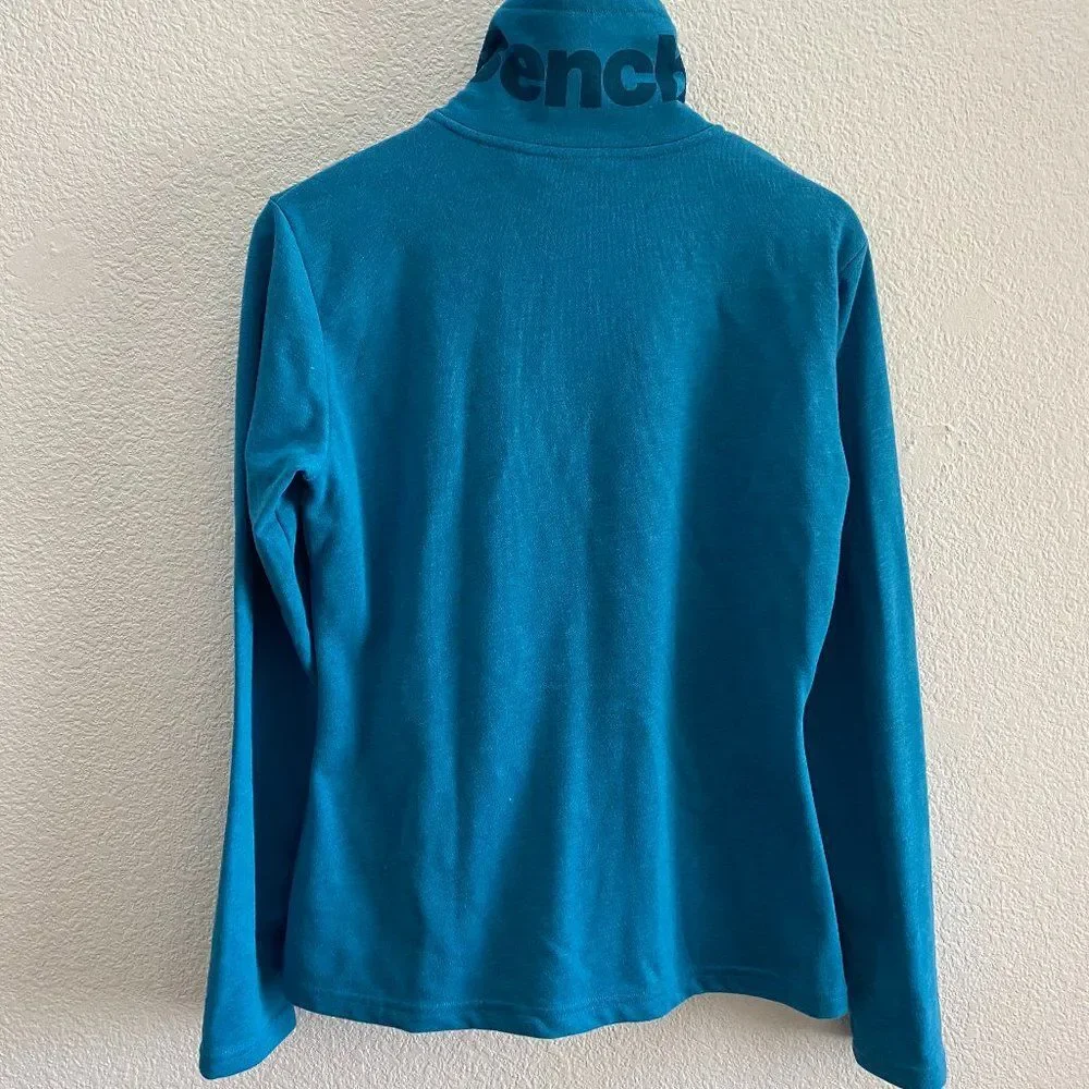 Bench Mock Neck Fleece Full Zip Thumbholes French Terry Jacket 1398230 Large